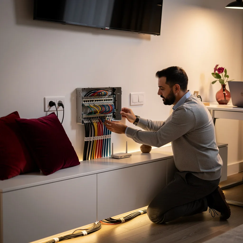 Ev Ethernet Tesisatı ve Kablo Düzenleme
